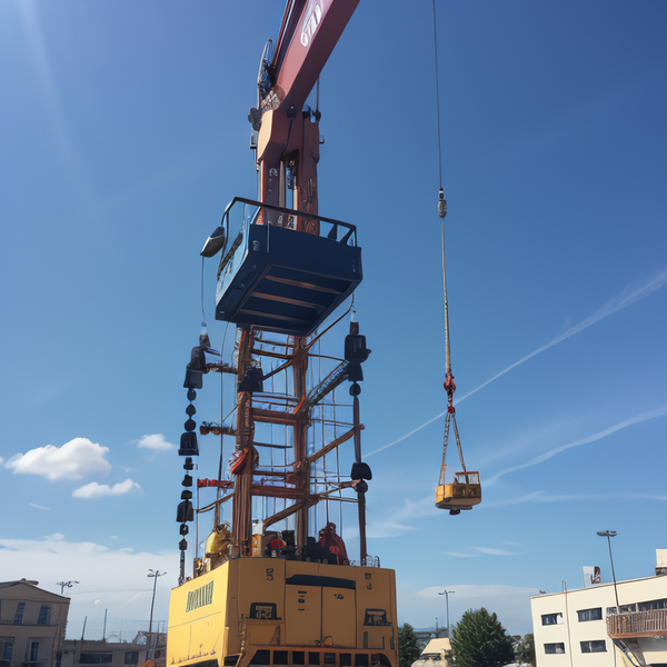 鄭州貨場(chǎng)租用吊車裝卸大型貨件